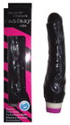 Wibrator w kolorze czarnym o naturalnym ksztacie, o dugoci 18 cm i gruboci 4 cm. Pynna regulacja wibracji.